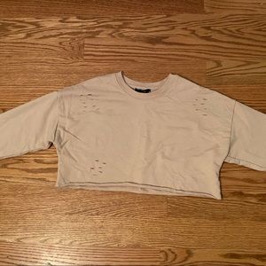 Cute cropped sweatshirt!!!